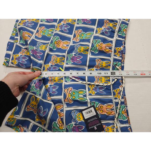 Psycho Bunny Swim Trunks Men's Size 3xl Mesh Lined Board Shorts Swimming - Picture 6 of 12